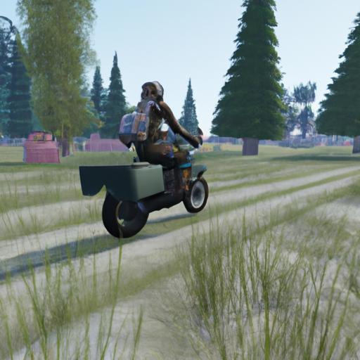 The Motorcycle is a fast vehicle that can help players quickly move towards the safe zone.