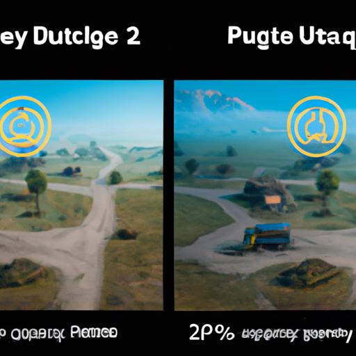 A new weapon is tested on the PUBG Public Test Server (left) before being added to the main game (right)