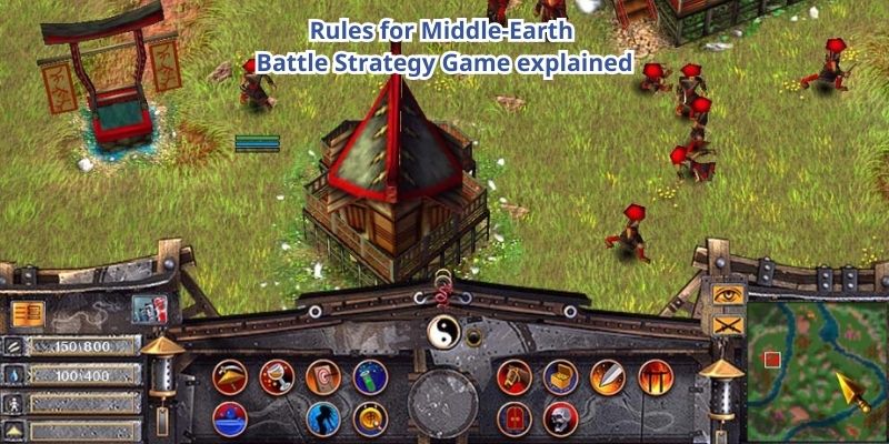 Rules for Middle-Earth Battle Strategy Game explained